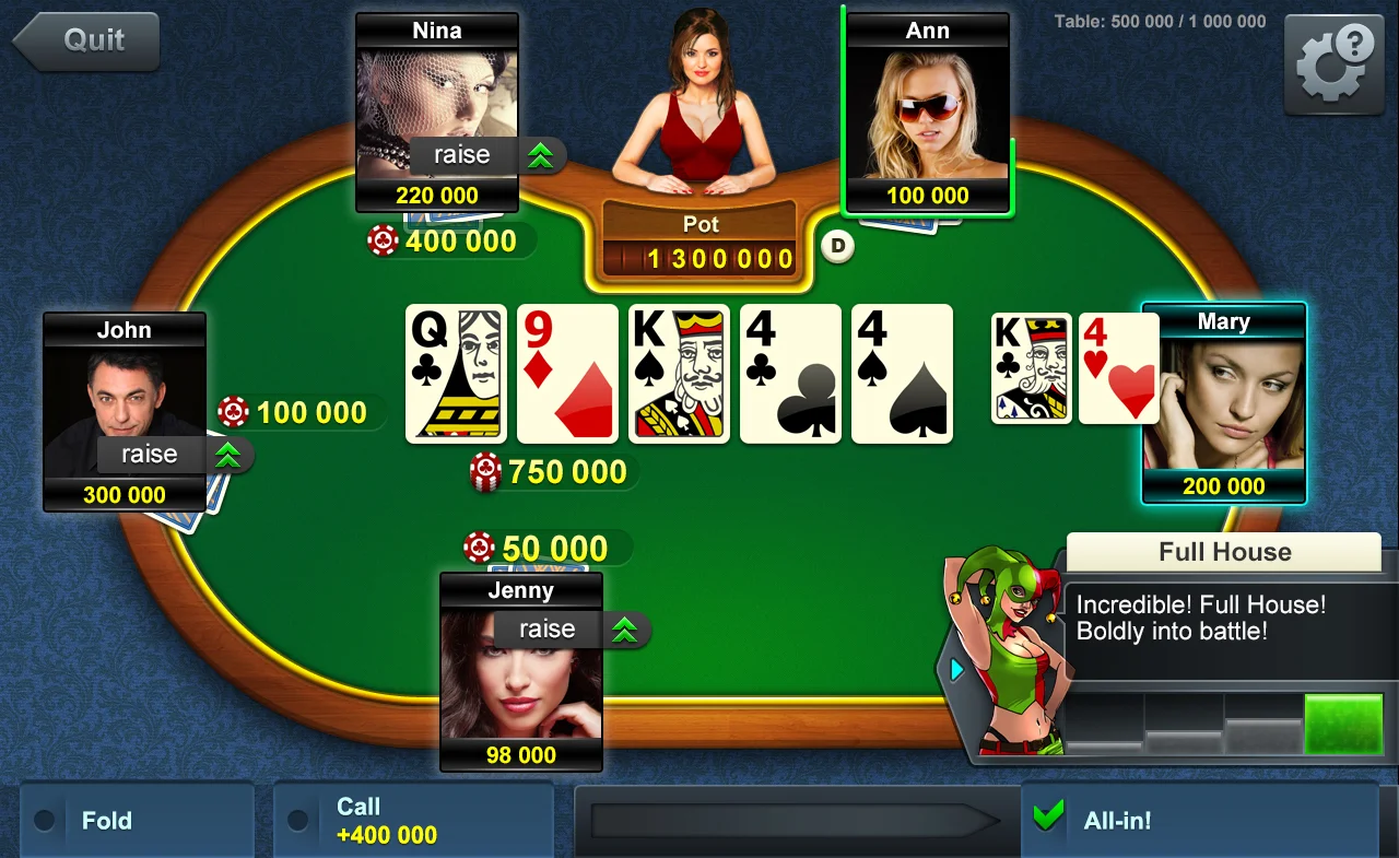 Free deuces wild poker